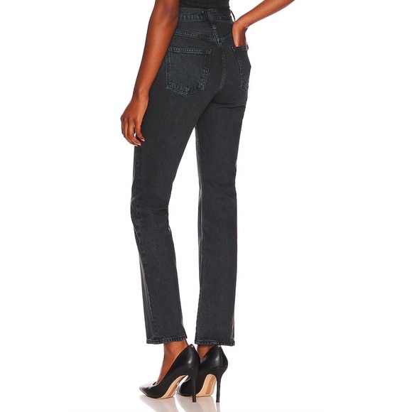 NWOT Agolde High Rise Vintage Boot Jeans in Percolate - Picture 3 of 11